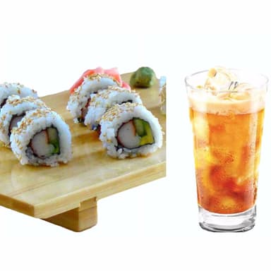 Combo California Kani + Te Helado