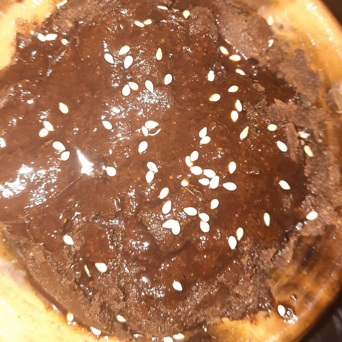 Mole Poblano  en Pasta Almendrado Dulce 1 kilo