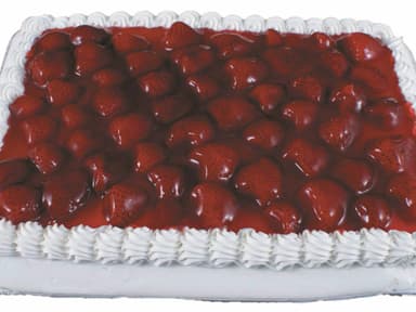 3 Leches Vainilla Con Fresas Mediano