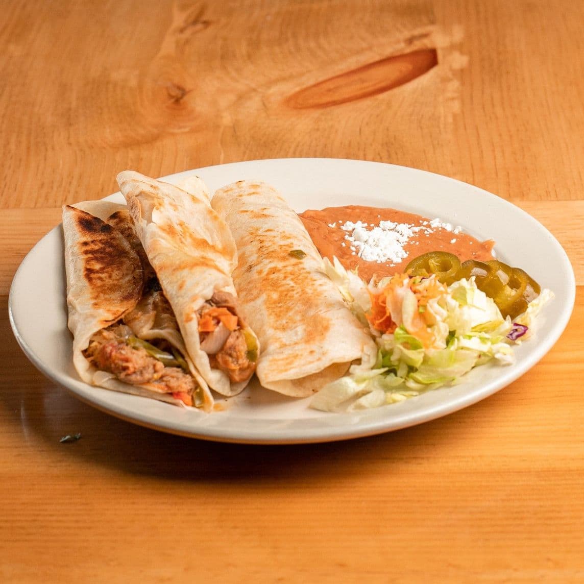 Burritos de machaca