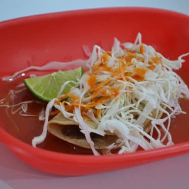 Taco Dorado Sencillo de Frijol