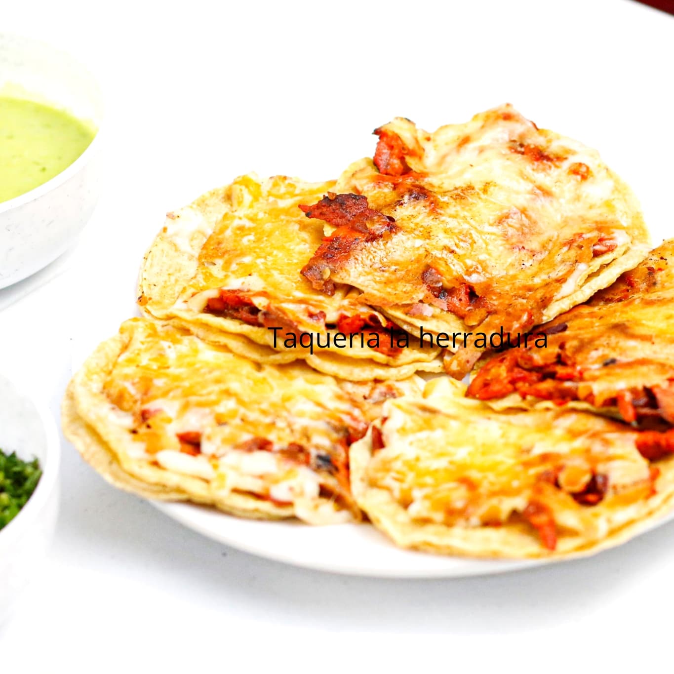 Orden de 5 Tacos de Pastor con Queso