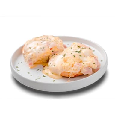 Huevo con Jamon Bisquet.
