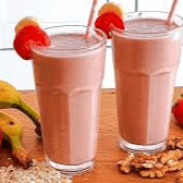 Licuado Fresa-manzana