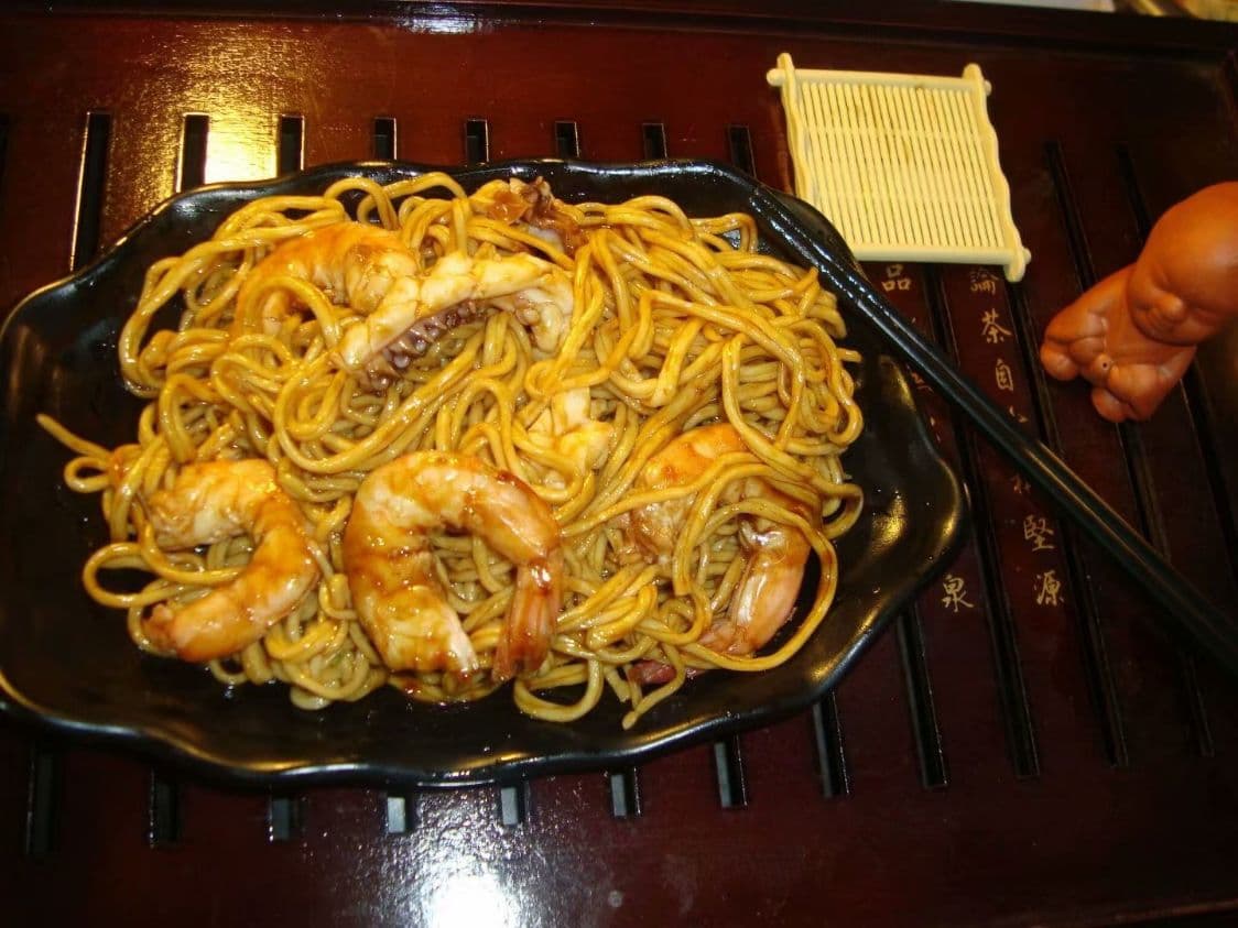 La Mian de Mariscos Seco