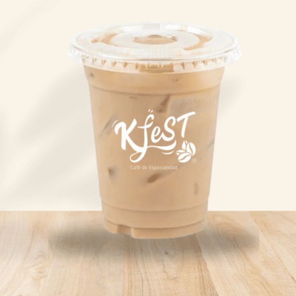 Iced Vainilla Latte 12 Oz