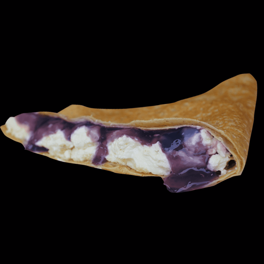 Crepa de Mermelada de Blueberry