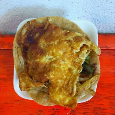 Taco de Huevo Rebuelto Junior's