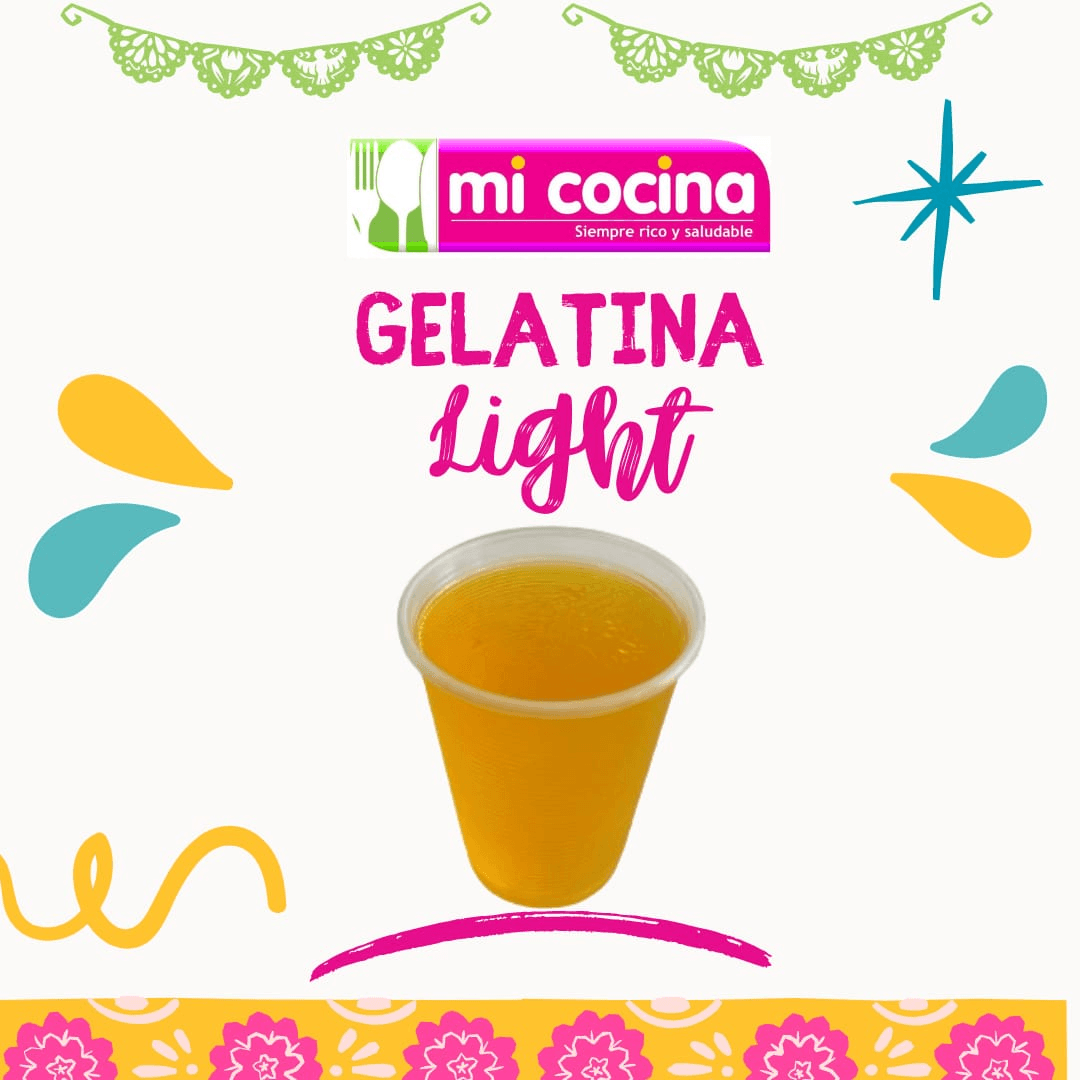 Vaso de Gelatina Light