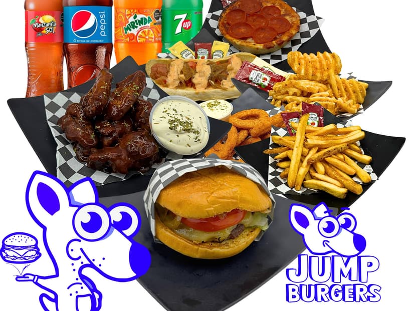 Jump Burgers & Wings (Flip Out Restaurant)