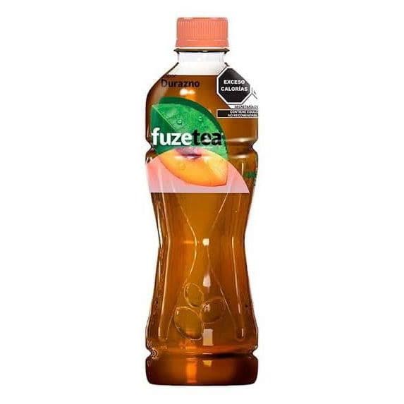 Fuze Tea con Té Negro y Sabor Durazno 600 ML
