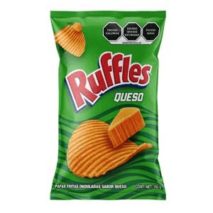 MEGA RUFFLES QUESO 204 G
