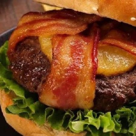 Hamburguesa Hawaiana Cuarto de Libra