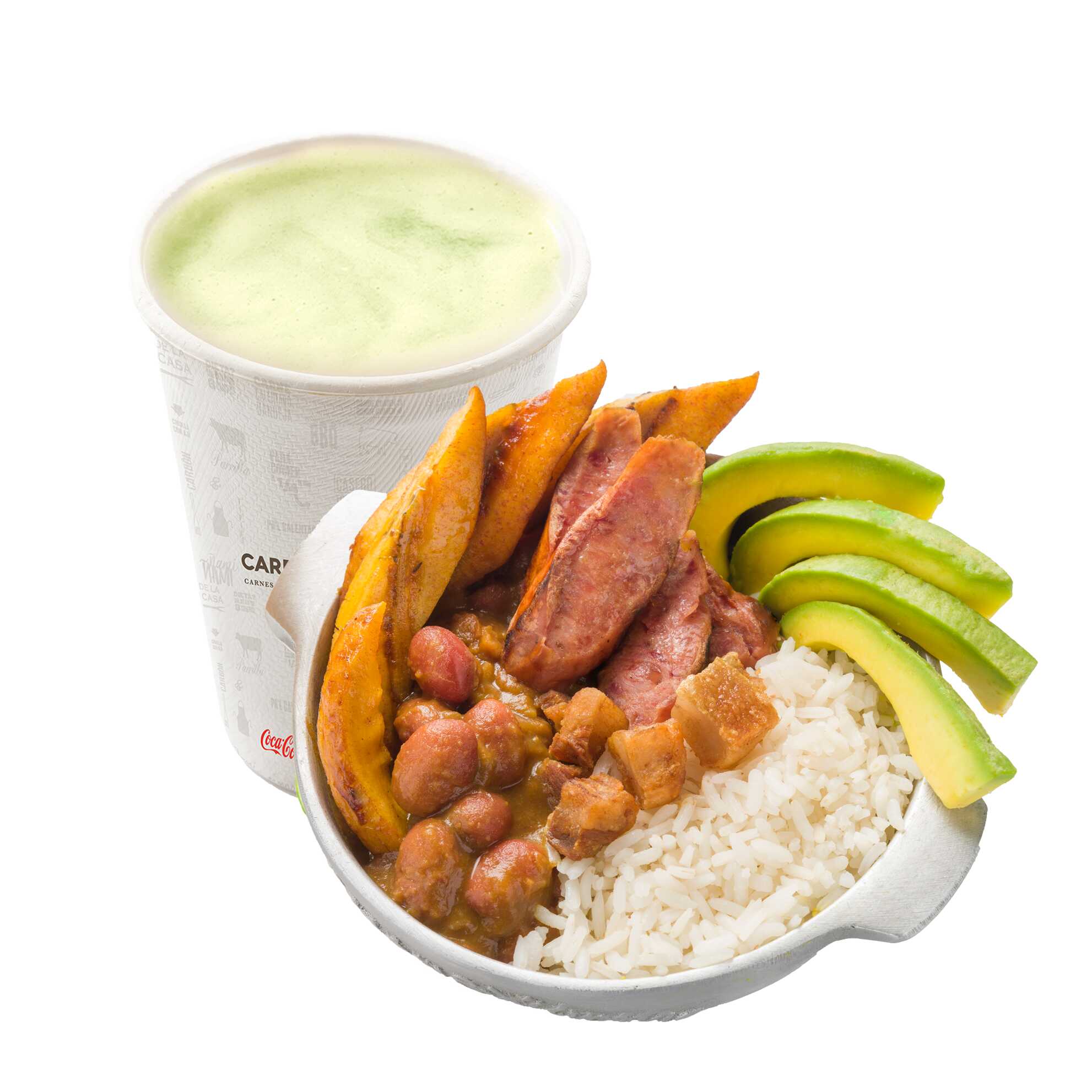 Cazuela de Frijol + Limonada