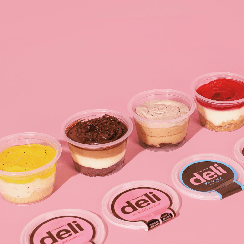 Combo Copitas de postre x4 Und