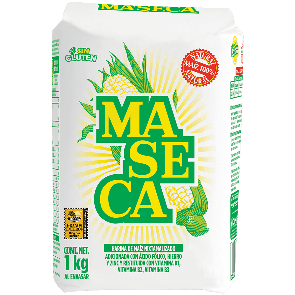 Harina Maseca 1 kg paquete