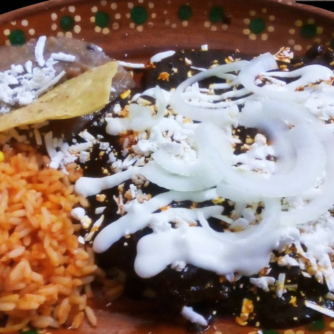 Enmoladas de Pollo