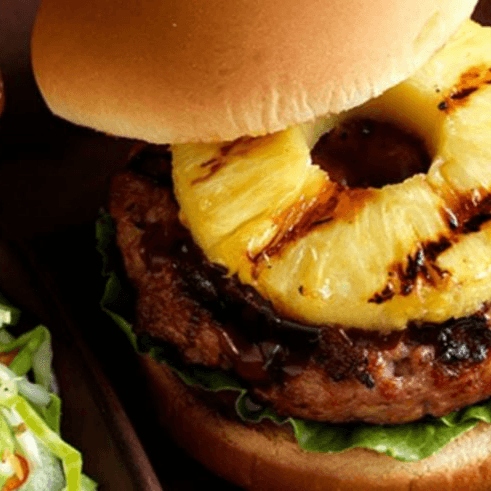 Hamburgesa Hawaiana