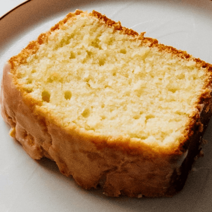 Rebanada de Panqué de Nata