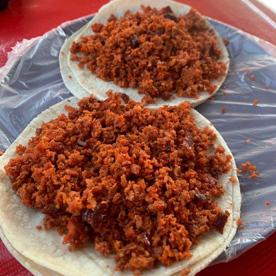 Taco de Chorizo