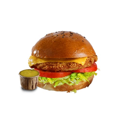 Hamburguesa Pollo Apanado