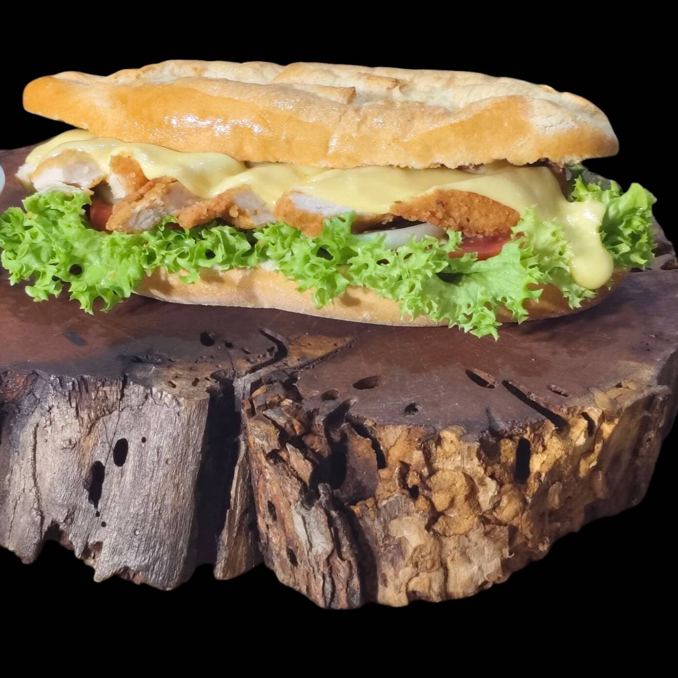 Torta de Milanesa de Pollo C/queso