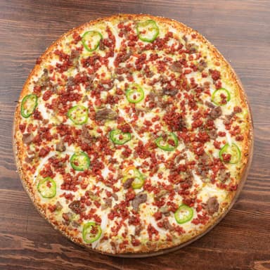 Pizza RANCHERA Grill (Tamaño Familiar 8 Rebanadas)