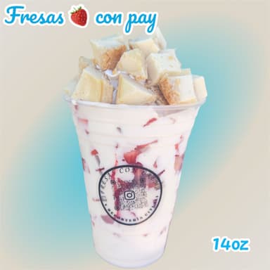 Fresas Con Crema Y Pay De Queso Ch