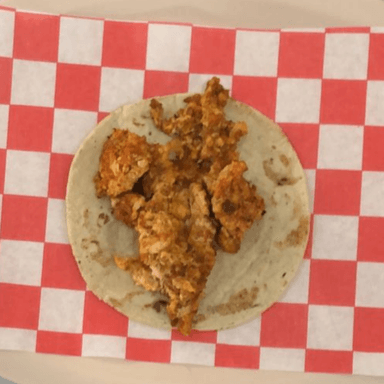 Taco de Huevo con Chorizo