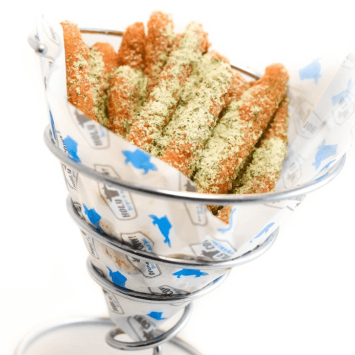 Zuchinnies Fries Parmesano