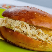 SANDWICH POLLO Y QUESO🌮🌮