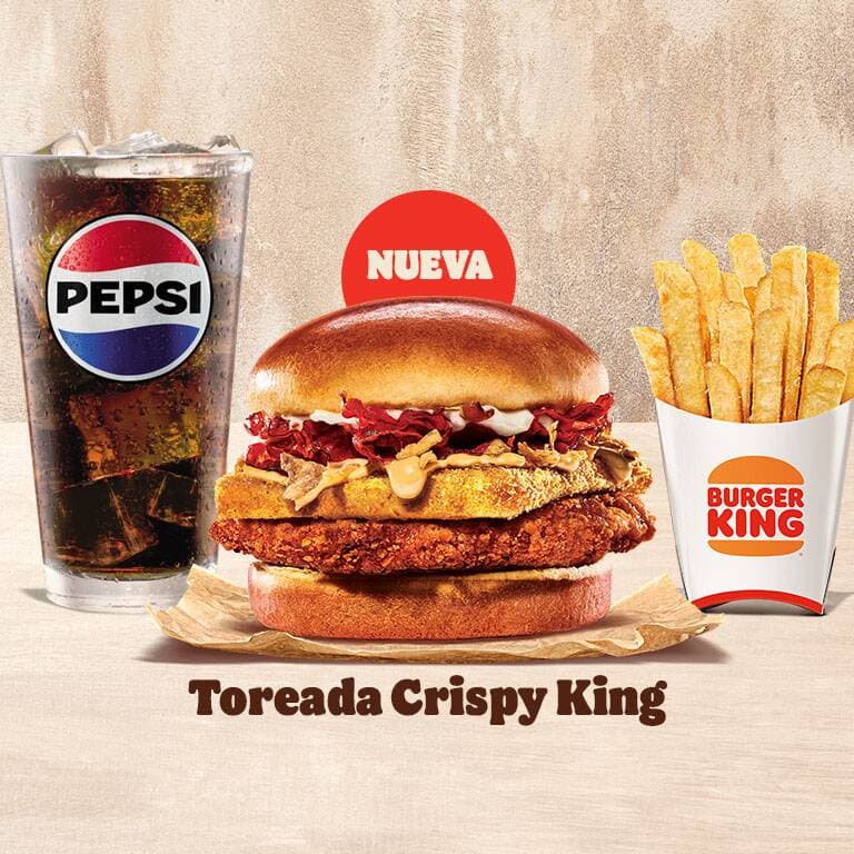 Combo Toreada Crispy King ¡Nueva!