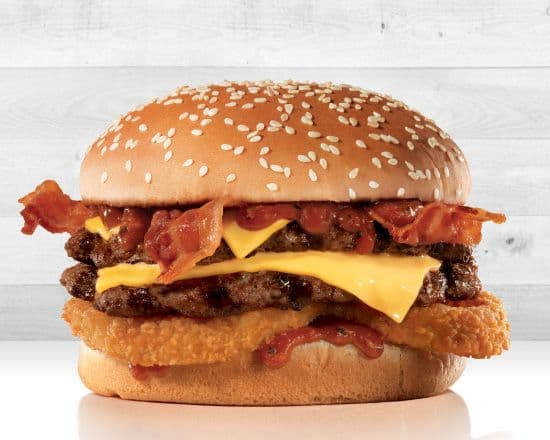 Double Western Bacon Cheeseburger