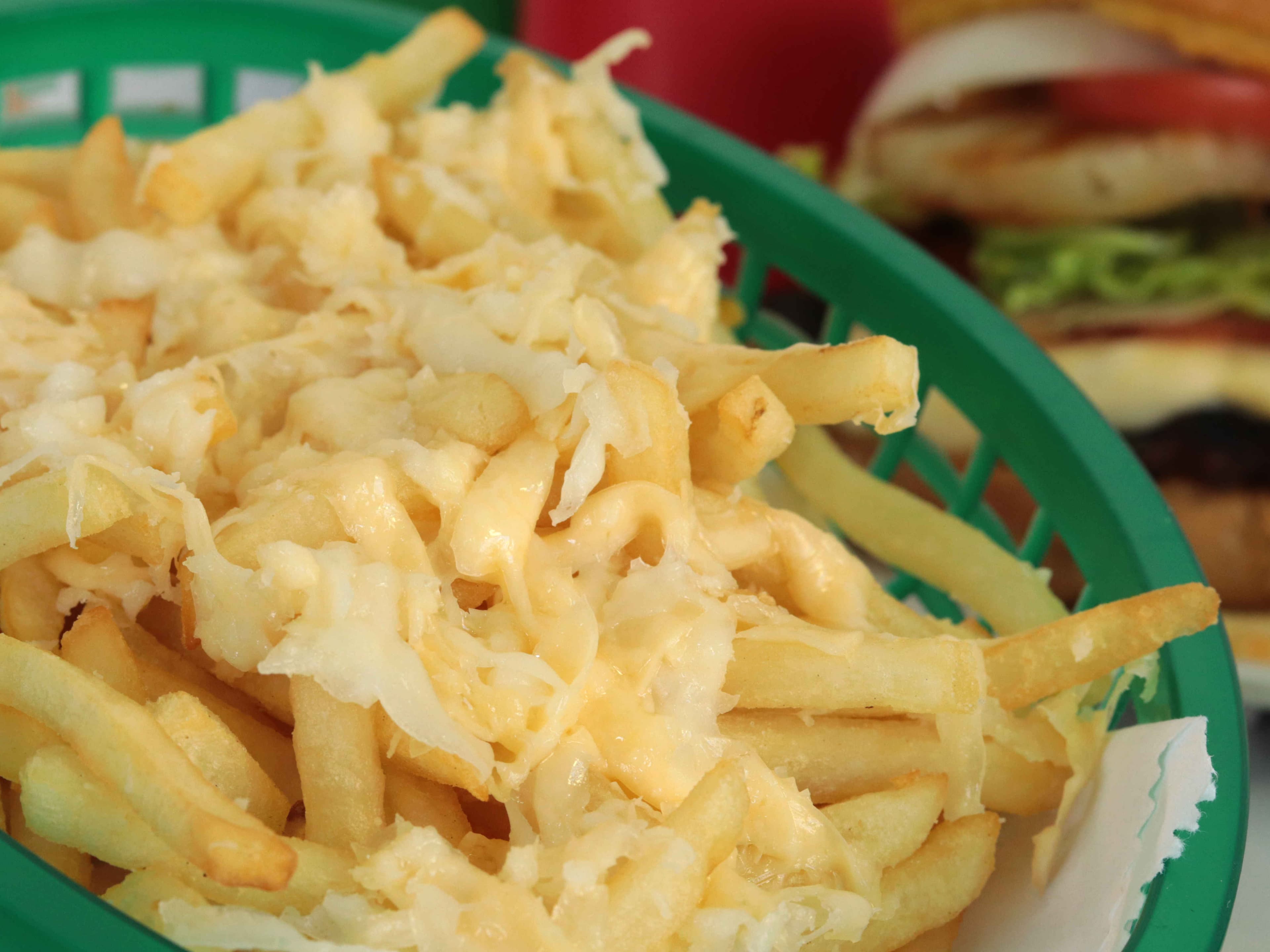 Papas Fritas con Queso