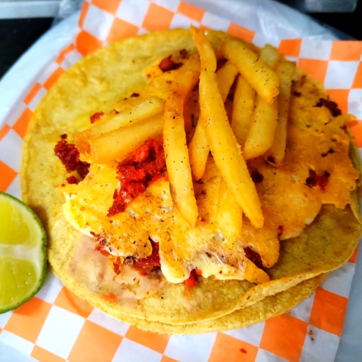 TACO DE LONGANIZA