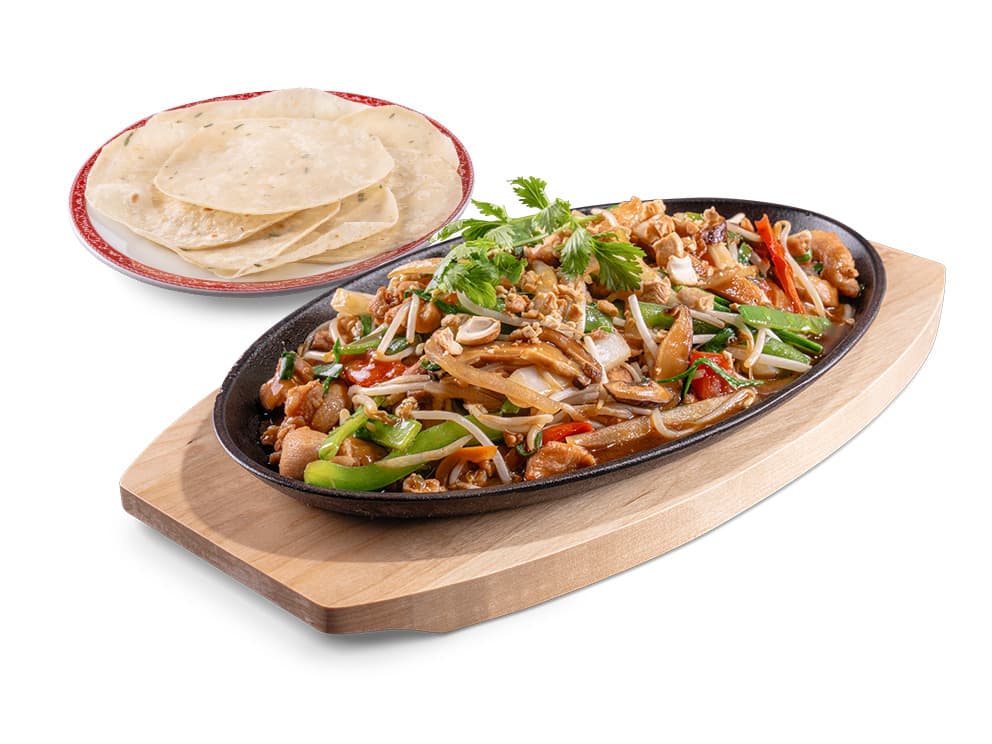 Pollo Chop Suey A La Plancha