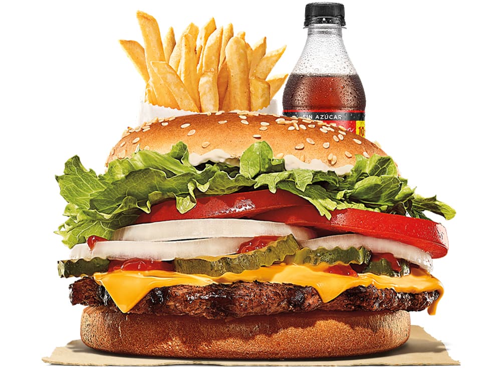 Combo WHOPPER® Cheese Grande