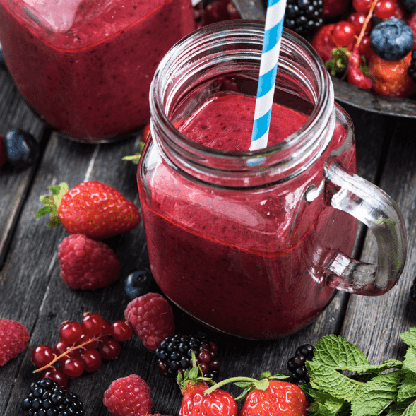 Jugo de Frutos Rojos