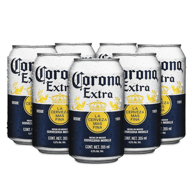 Corona Extra 6 Pack Lata 355ml