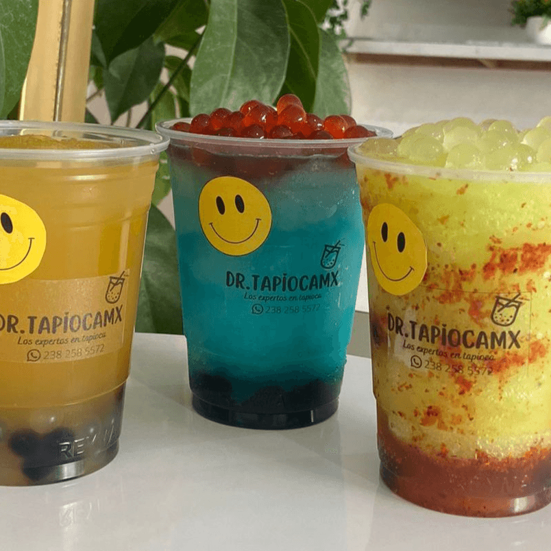 Tapioca Frappe de Manzana verde