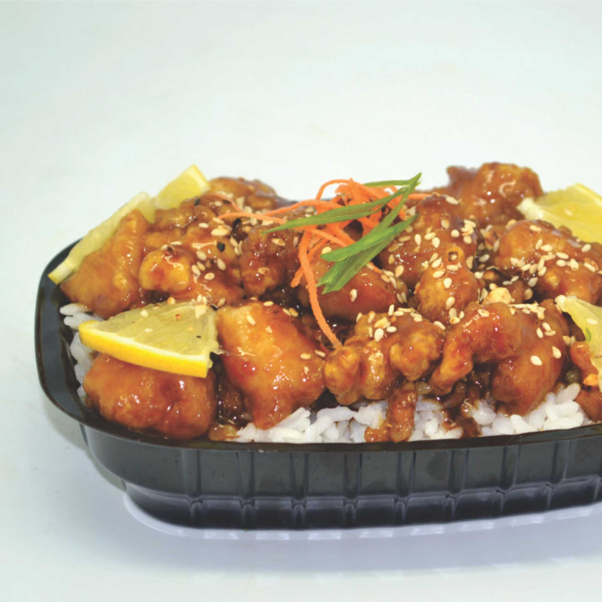 Tazon pollo a la naranja