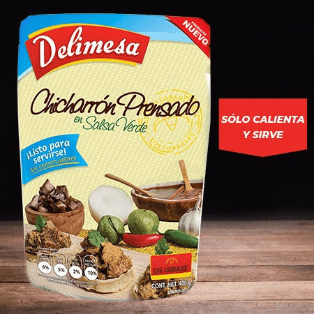 Guiso Chicharrón Prensado Salsa Verde