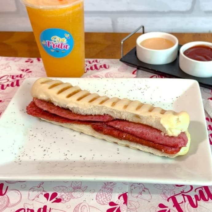 Sándwich Panini con Chorizo