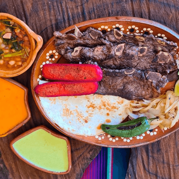 Combo Individual de Costilla Short Rib.
