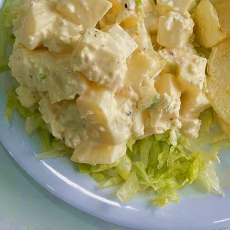 PORCION ENSALADA DE PAPA (1/2TAZA)