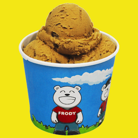 Helado Dulce de Leche con Crunch