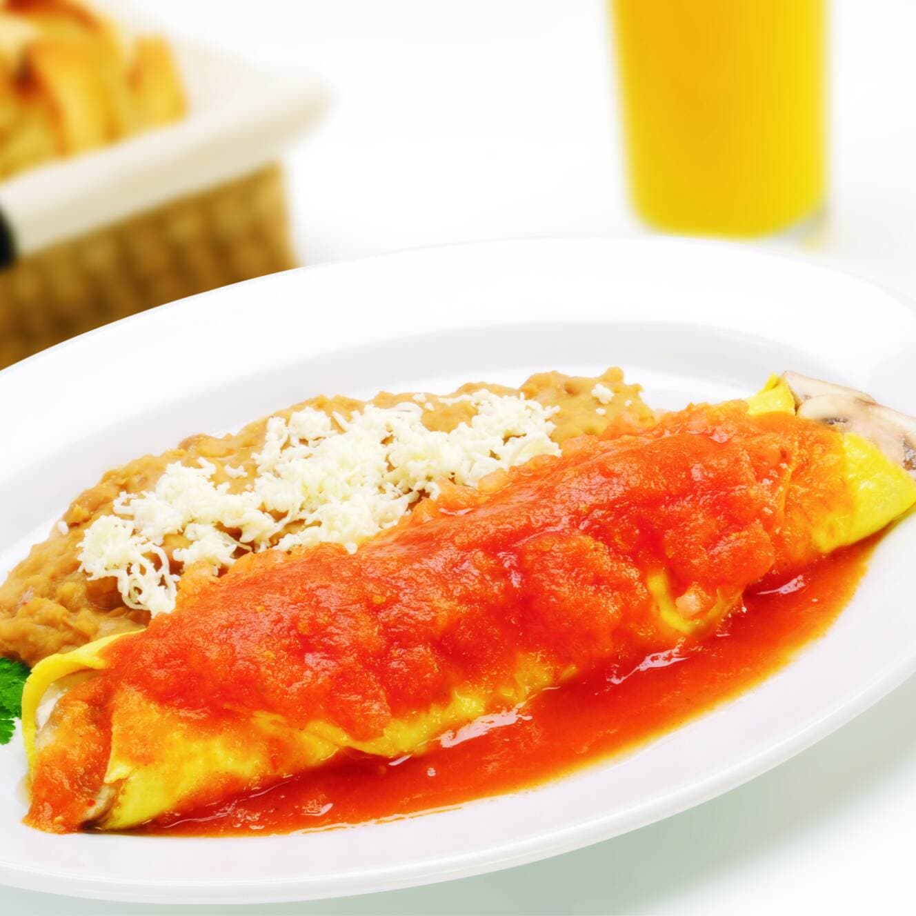 Omelette de Queso Monterrey