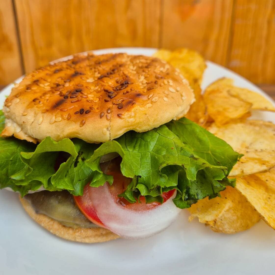 Hamburguesa con Papas