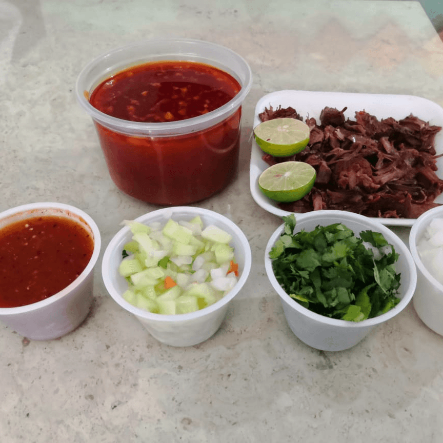 Porción de Birria
