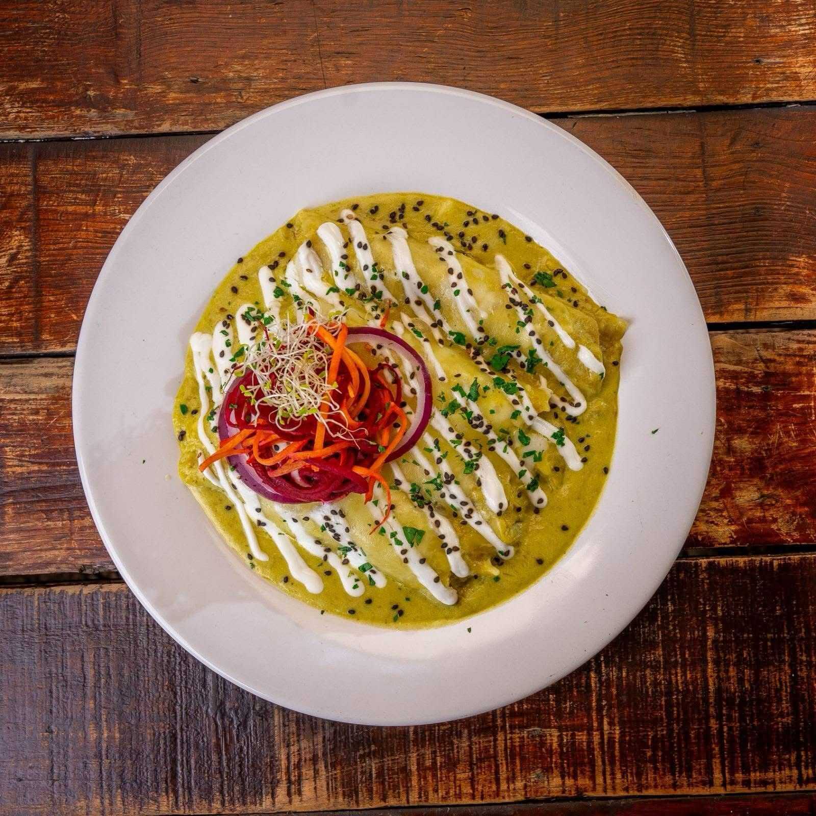 Enchiladas Suizas Verdes
